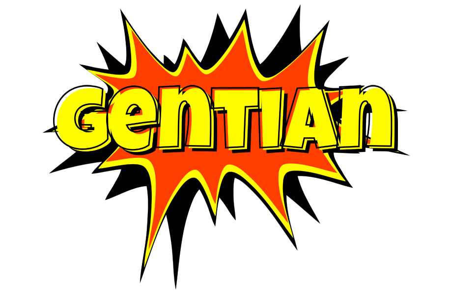 Gentian bazinga logo