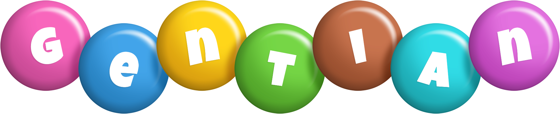 Gentian candy logo