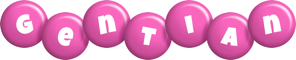 Gentian candy-pink logo