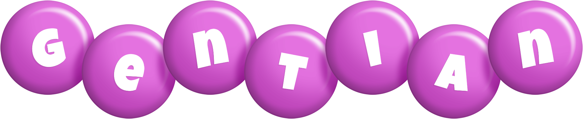 Gentian candy-purple logo