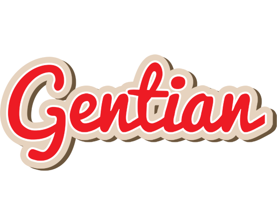 Gentian chocolate logo