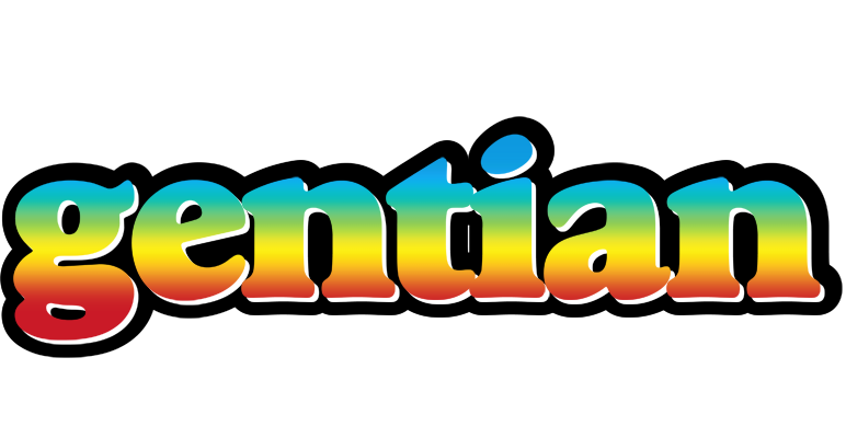 Gentian color logo