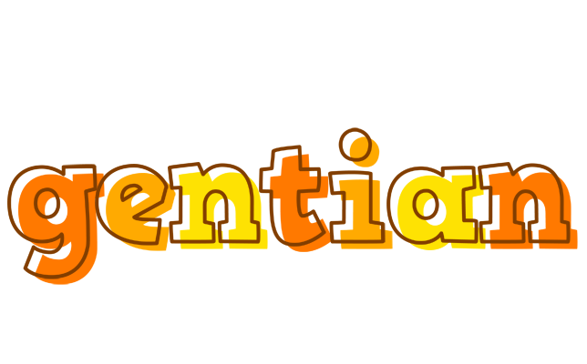 Gentian desert logo