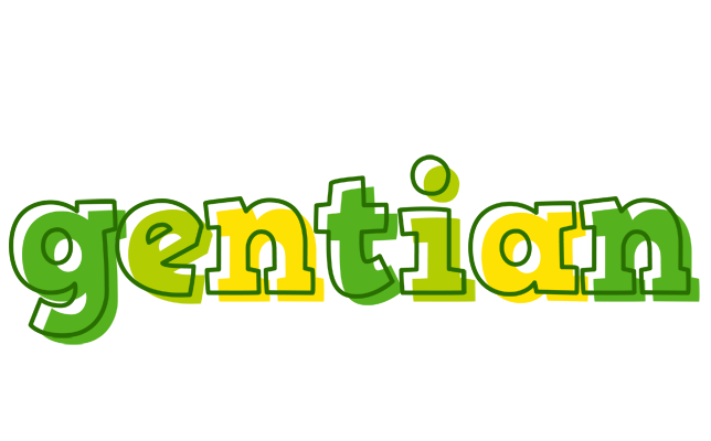 Gentian juice logo