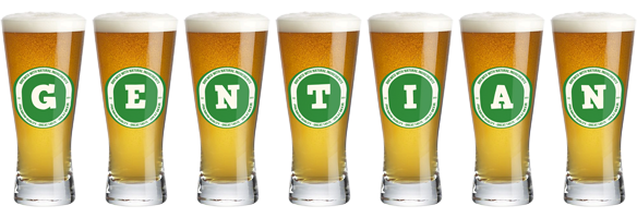 Gentian lager logo