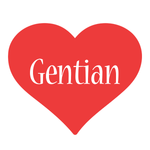 Gentian love logo