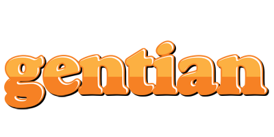 Gentian orange logo