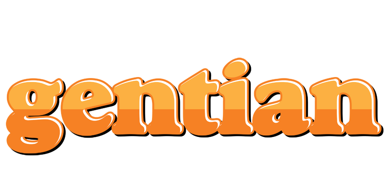 Gentian orange logo
