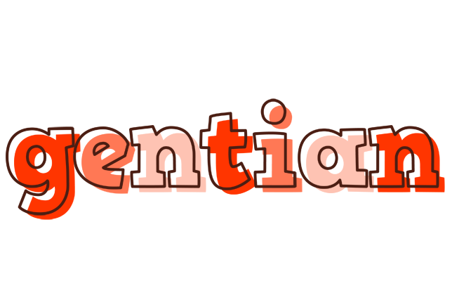 Gentian paint logo