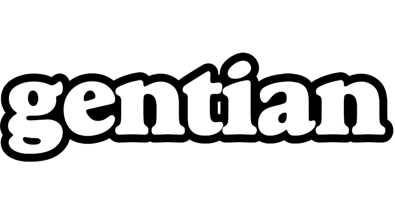 Gentian panda logo