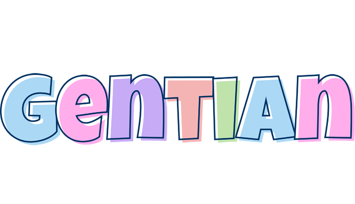 Gentian pastel logo