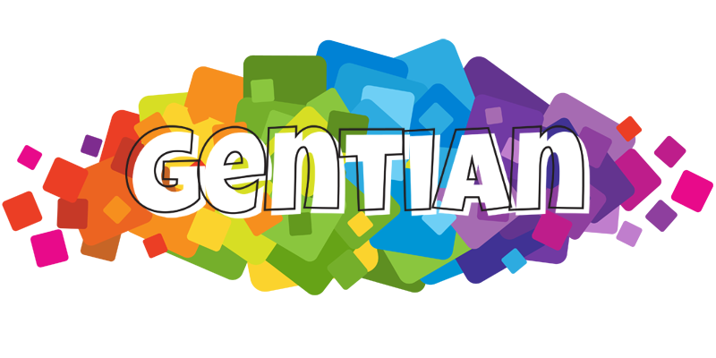 Gentian pixels logo