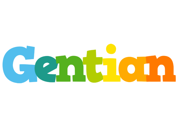 Gentian rainbows logo