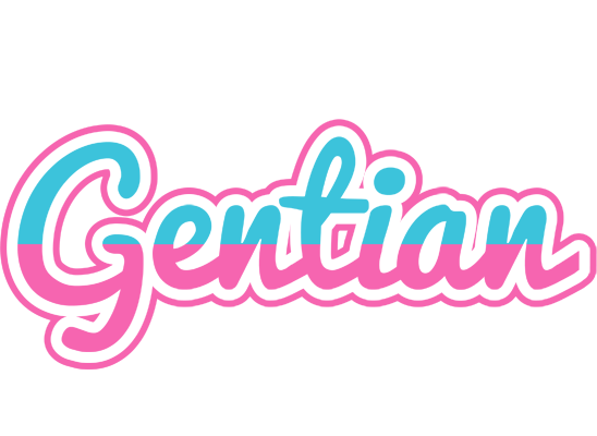 Gentian woman logo