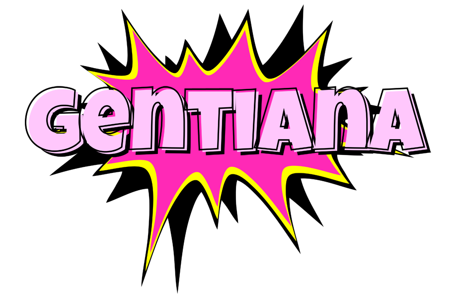 Gentiana badabing logo
