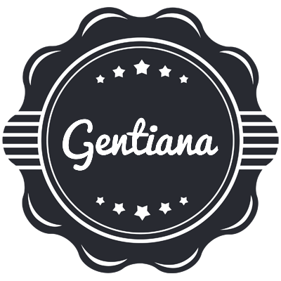 Gentiana badge logo