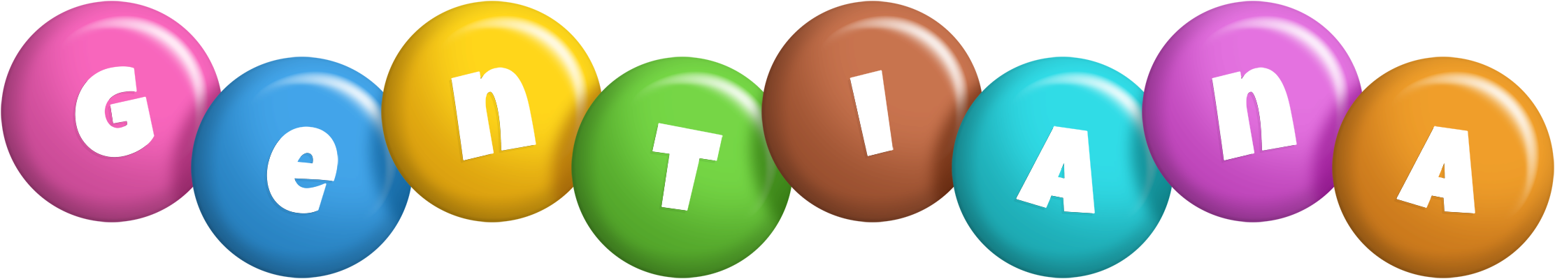 Gentiana candy logo