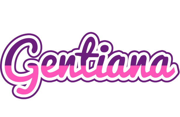 Gentiana cheerful logo