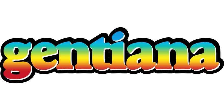 Gentiana color logo
