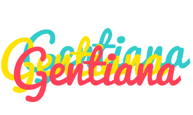 Gentiana disco logo