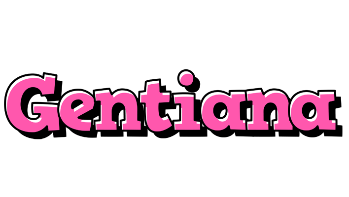 Gentiana girlish logo