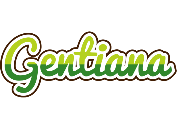 Gentiana golfing logo
