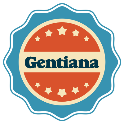 Gentiana labels logo