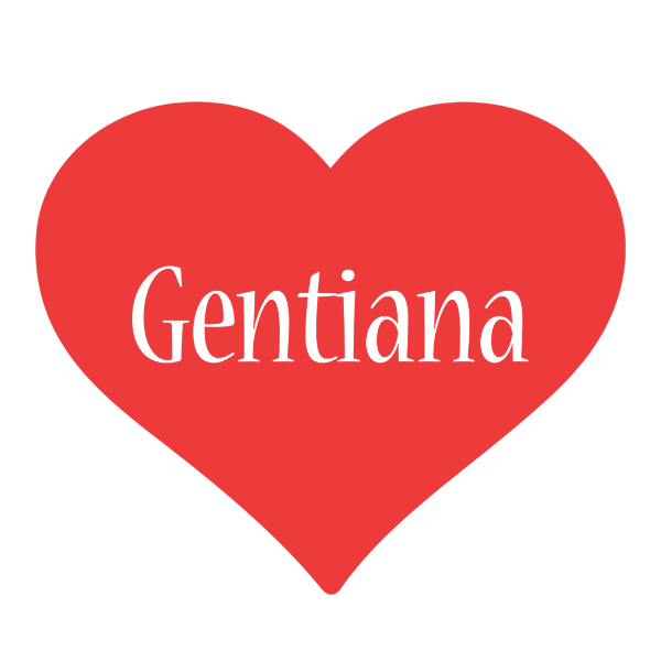 Gentiana love logo
