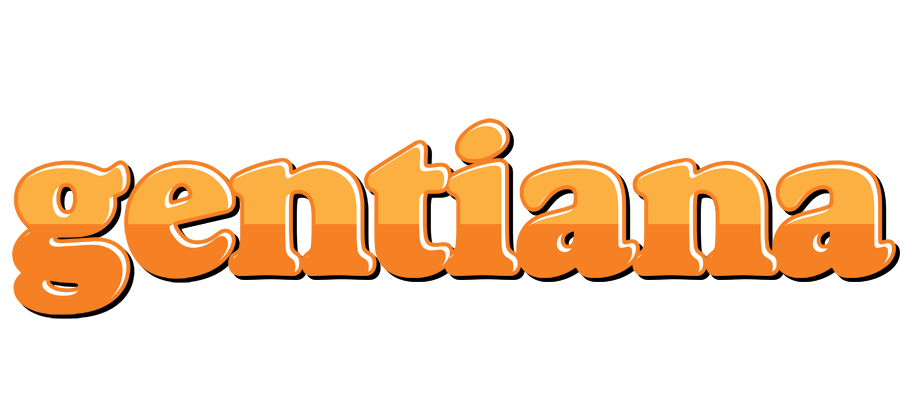 Gentiana orange logo