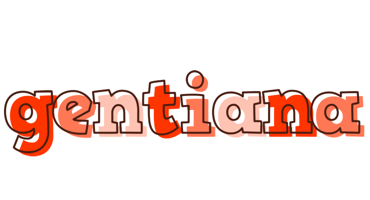Gentiana paint logo