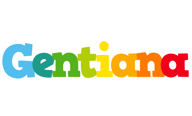 Gentiana rainbows logo