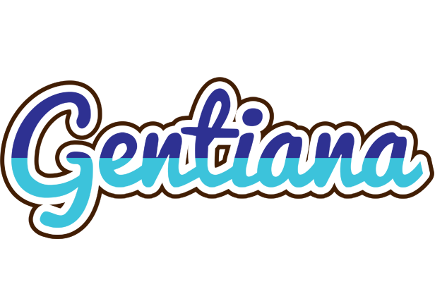 Gentiana raining logo