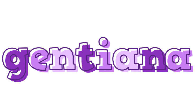 Gentiana sensual logo