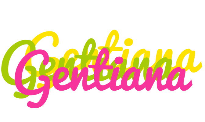 Gentiana sweets logo
