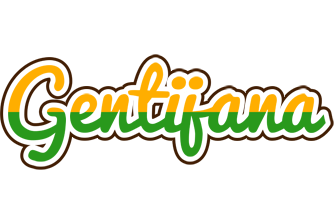 Gentijana banana logo