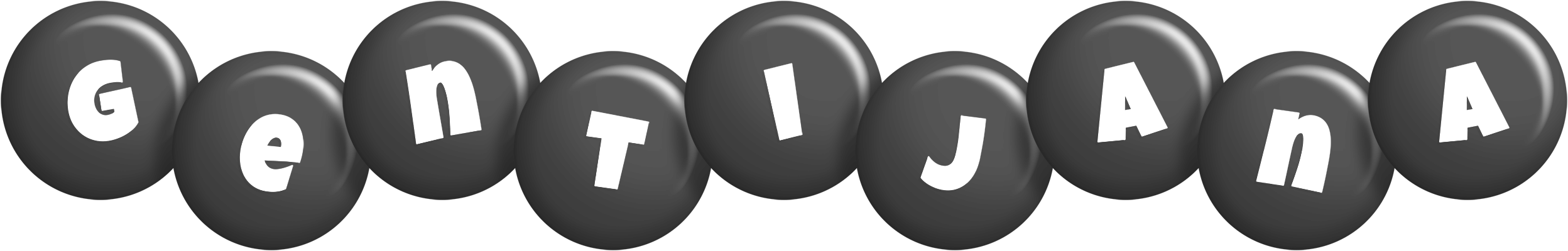 Gentijana candy-black logo