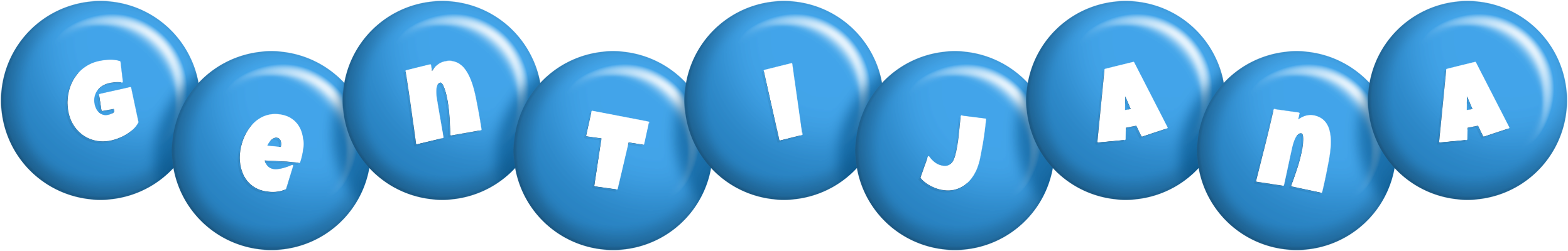 Gentijana candy-blue logo