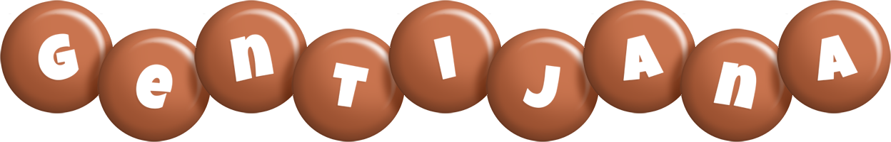 Gentijana candy-brown logo