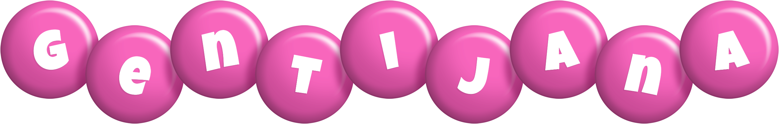 Gentijana candy-pink logo