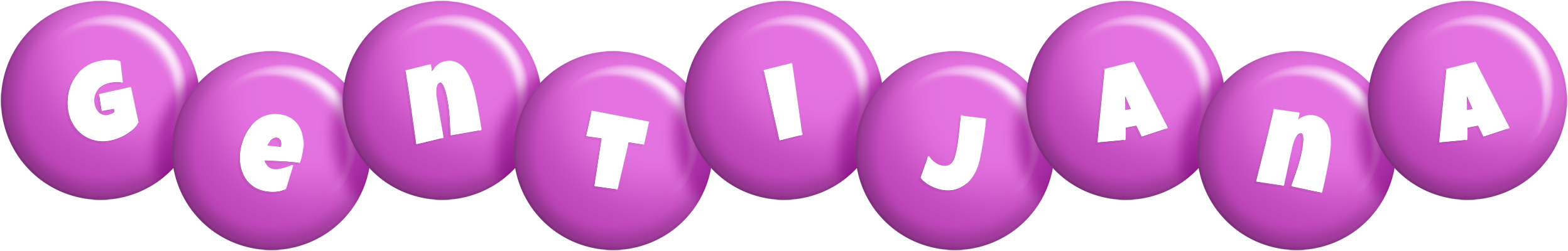 Gentijana candy-purple logo
