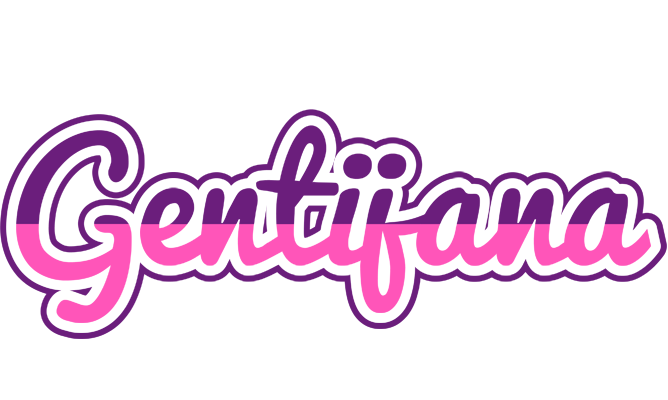 Gentijana cheerful logo