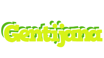 Gentijana citrus logo