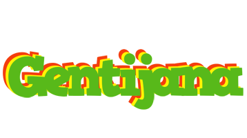 Gentijana crocodile logo