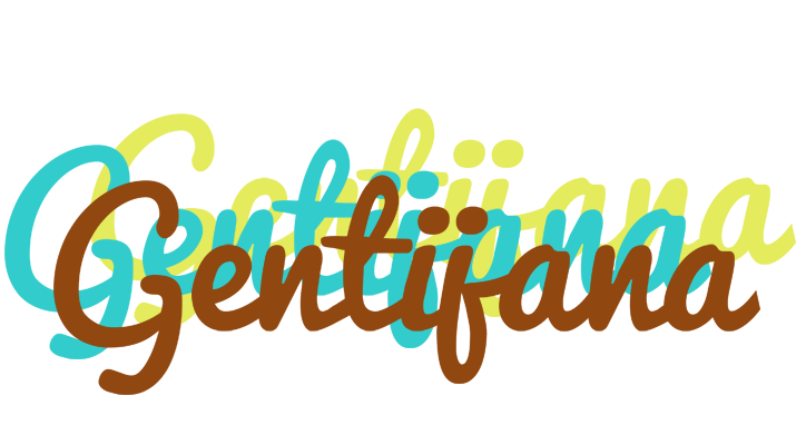 Gentijana cupcake logo