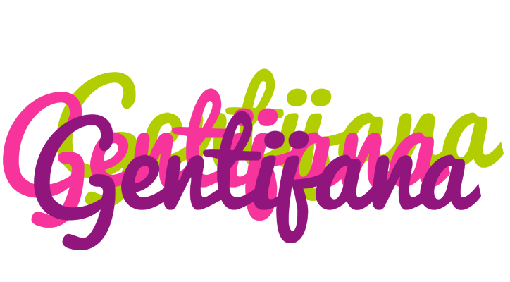 Gentijana flowers logo