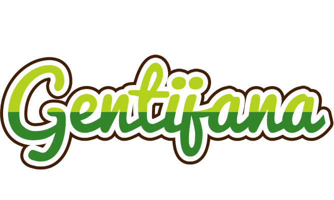 Gentijana golfing logo
