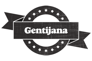 Gentijana grunge logo