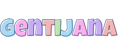 Gentijana pastel logo