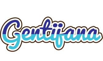 Gentijana raining logo