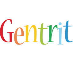 Gentrit birthday logo